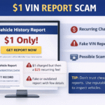 $1 VIN Report Scam $1 vin report scam