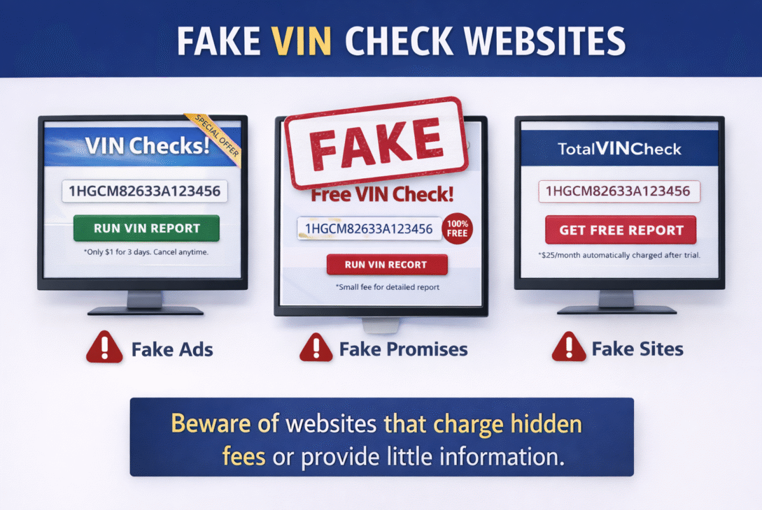 Fake vin check website