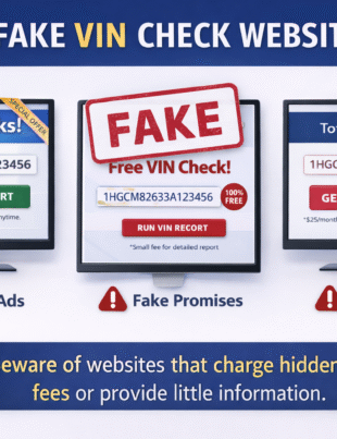 Fake vin check website